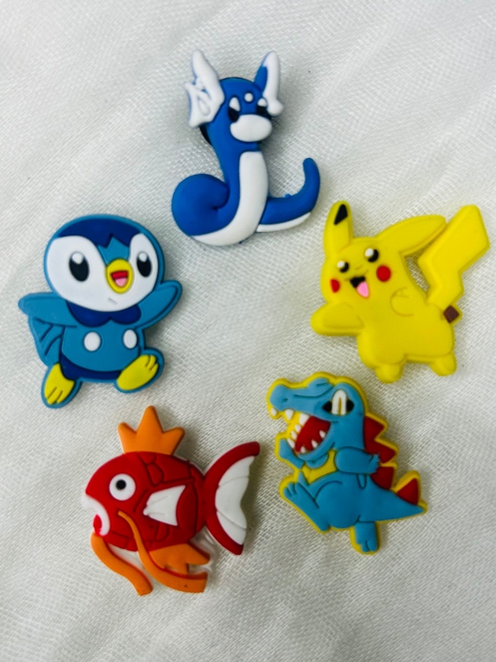 Pokemon Croc Charms, Jibbitz - Set #80